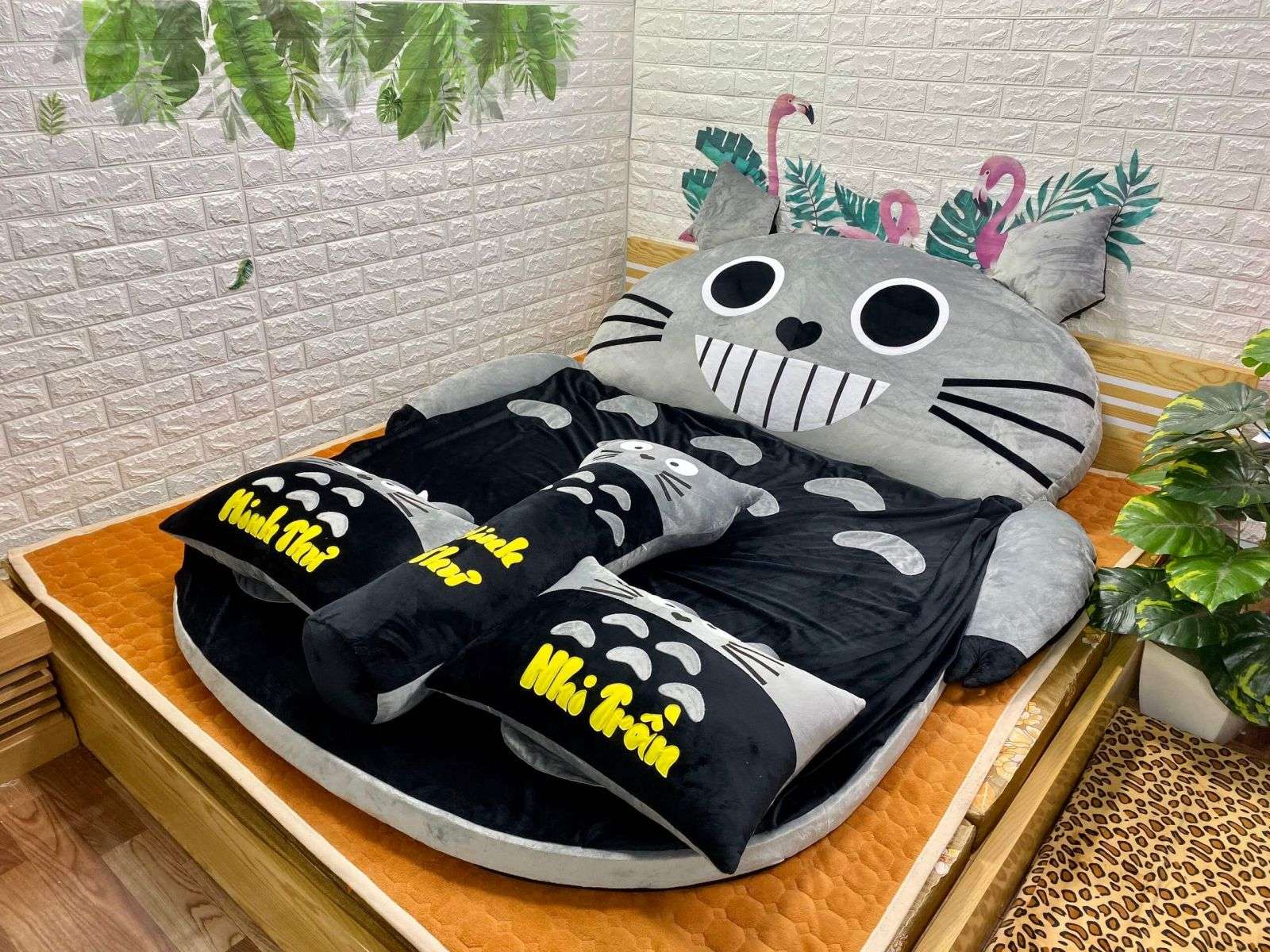 Sử dụng giường ngủ Totoro bé nào cũng thích