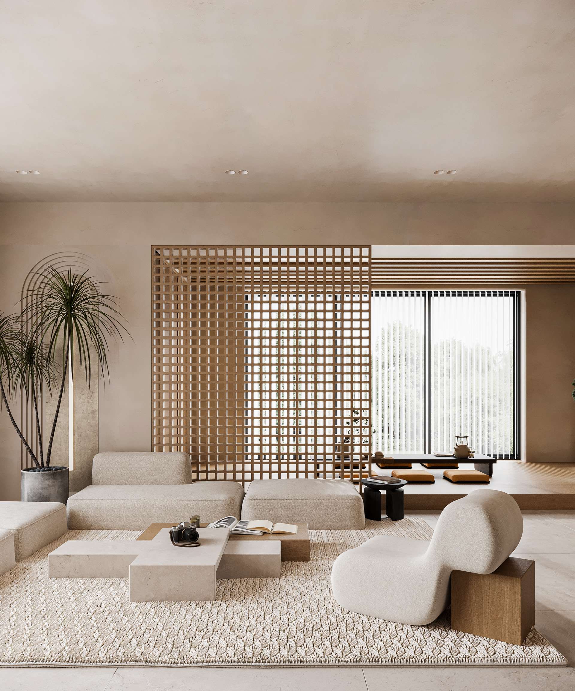 Thiết kế nội thất chung cư phong cách Nhật Bản - Bắc Âu vừa hiện đại vừa trẻ trung