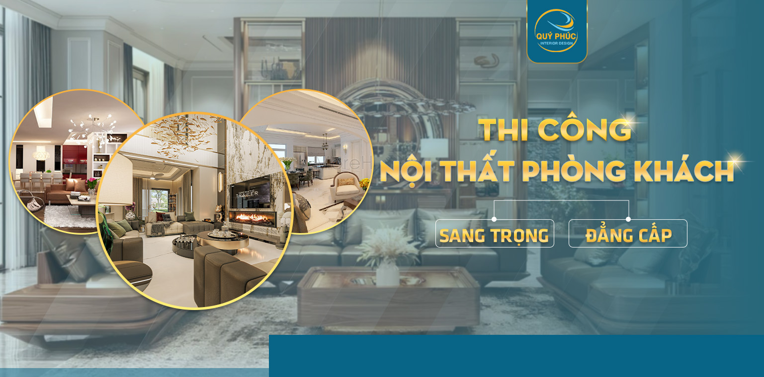 thi công nội thất phòng khách