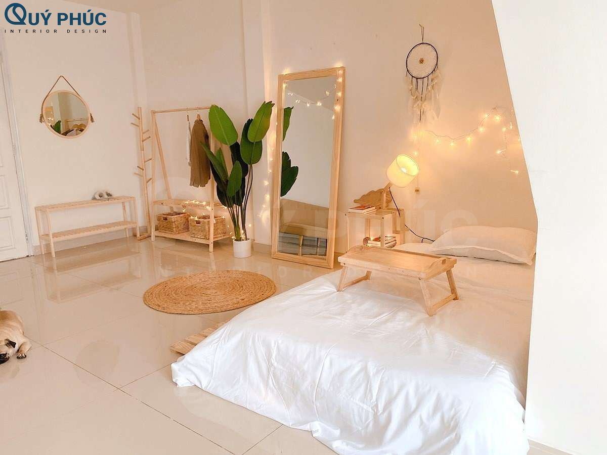 Những chiếc đèn decor phòng ngủ giúp căn phòng thêm phần lung linh và sáng sủa