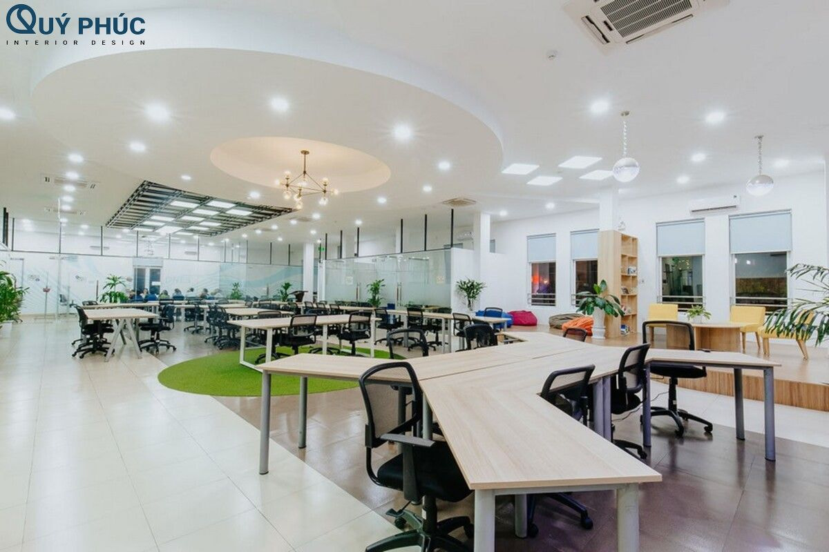 Thi công văn phòng theo hướng Coworking trở thành xu hướng trong môi trường làm việc hiện đại 